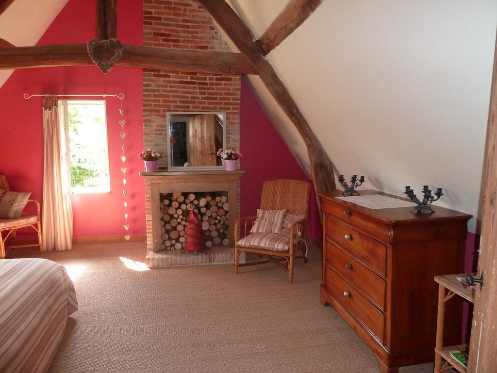 Chambre D'Hote Pres De Deauville Surville  Exteriör bild