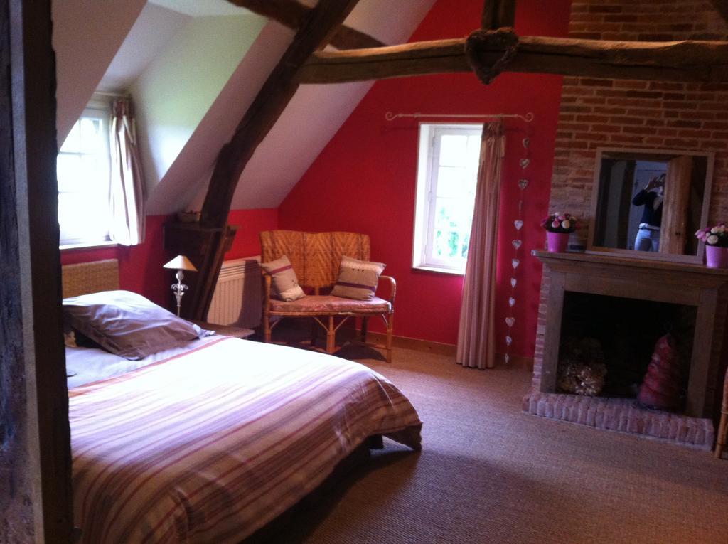 Chambre D'Hote Pres De Deauville Surville  Exteriör bild